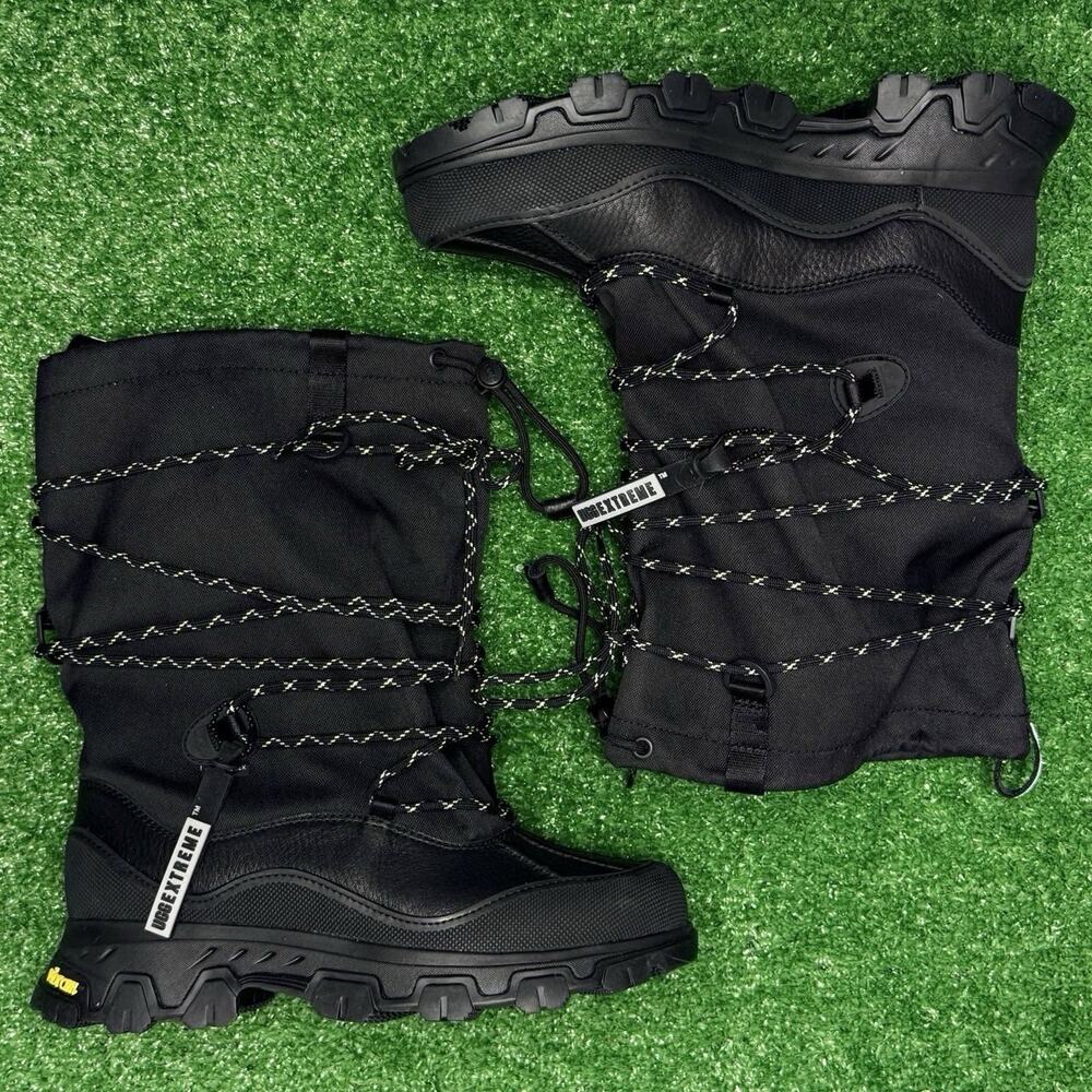 🔥 UGG MetroPeak Black Extreme Waterproof Wool Boots 7 Fast Ship 🔥